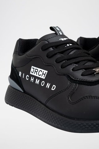 Sneakers en cuir - Noir - Richmond