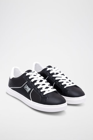 Baskets en cuir - Noir et blanc - Cavalli Class - Richmond