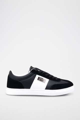 Baskets en nubuck - Noir et blanc - Cavalli Class - Richmond
