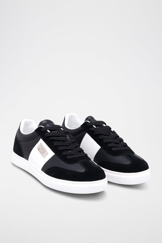 Baskets en nubuck - Noir et blanc - Cavalli Class - Richmond