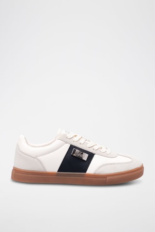 Baskets en cuir - Beige et noir - Cavalli Class - Richmond