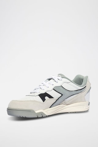 Baskets en cuir Winner SL - Blanc et gris - Diadora