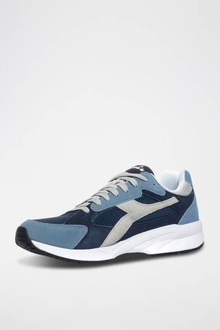 Baskets en cuir D-5000 - Bleu et gris - Diadora