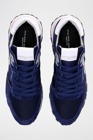 Baskets - Bleu marine et blanc - Philippe Model