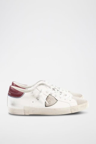Baskets - Blanc et gris - Philippe Model