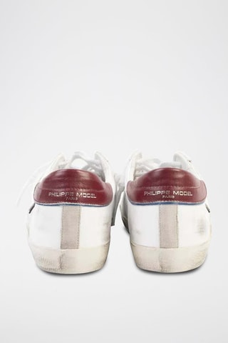 Baskets - Blanc et gris - Philippe Model