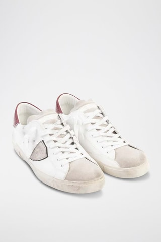 Baskets - Blanc et gris - Philippe Model