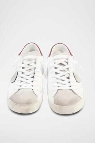 Baskets - Blanc et gris - Philippe Model