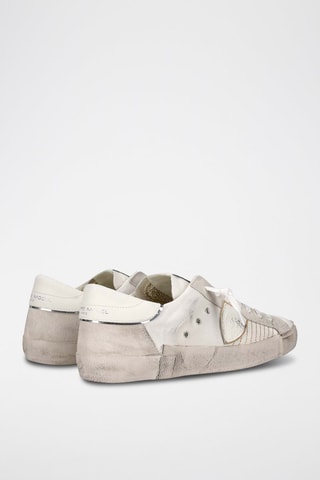 Baskets - Blanc et gris - Philippe Model