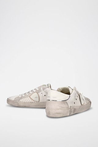 Baskets - Blanc et gris - Philippe Model