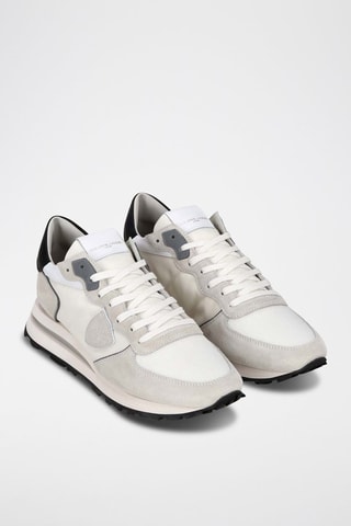 Baskets - Blanc et gris - Philippe Model