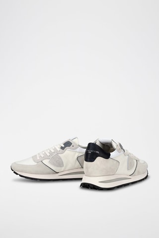 Baskets - Blanc et gris - Philippe Model