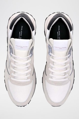 Baskets - Blanc et gris - Philippe Model
