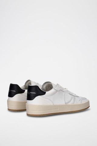 Baskets - Blanc et noir - Philippe Model