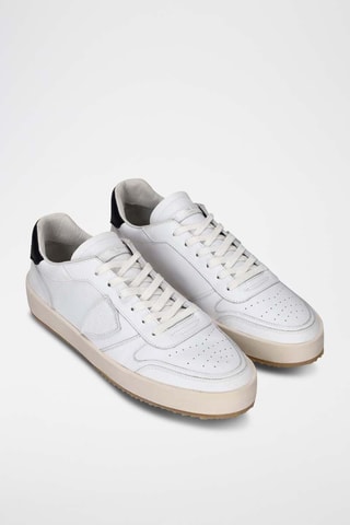 Baskets - Blanc et noir - Philippe Model