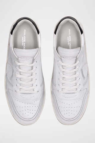 Baskets - Blanc et noir - Philippe Model