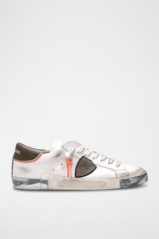 Baskets - Blanc et gris - Philippe Model