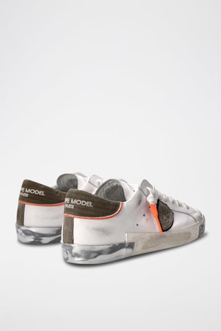 Baskets - Blanc et gris - Philippe Model