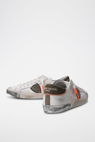 Baskets - Blanc et gris - Philippe Model