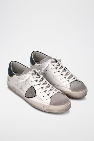 Baskets - Blanc et gris - Philippe Model