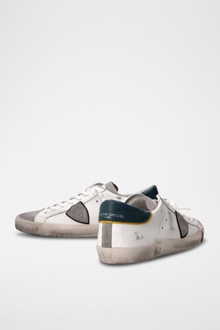 Baskets - Blanc et gris - Philippe Model