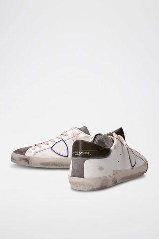 Baskets - Blanc et gris - Philippe Model