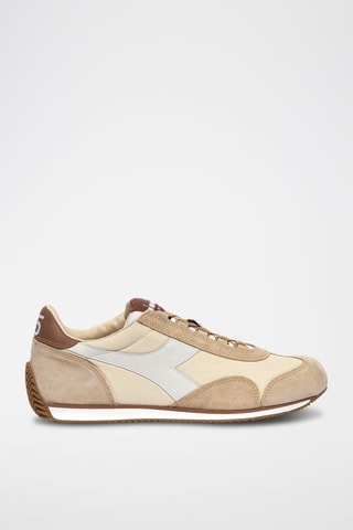 Baskets en cuir Equipe - Beige et écru - Diadora