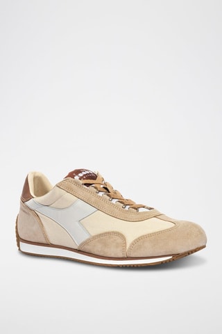 Baskets en cuir Equipe - Beige et écru - Diadora