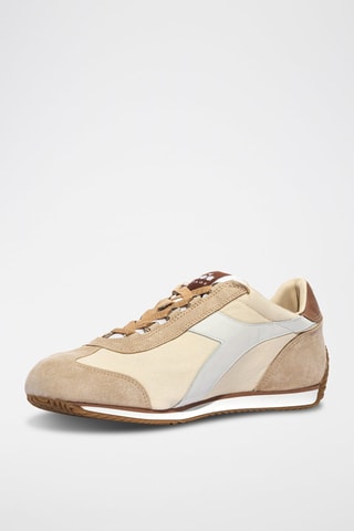 Baskets en cuir Equipe - Beige et écru - Diadora