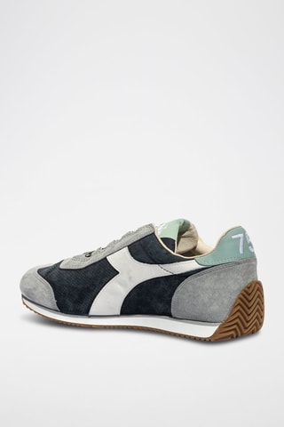 Baskets en nubuck Equipe - Gris et noir - Diadora