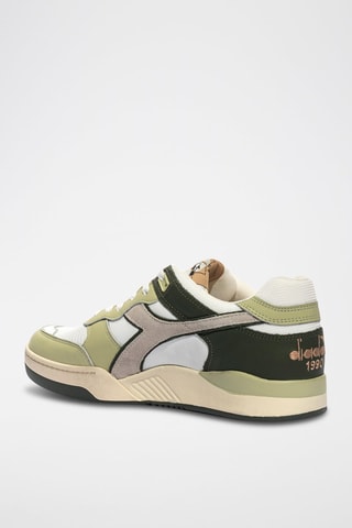Baskets en cuir B.560 - Vert - Diadora