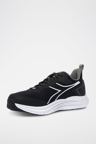 Chaussures de running Snipe - Noir et gris - Diadora