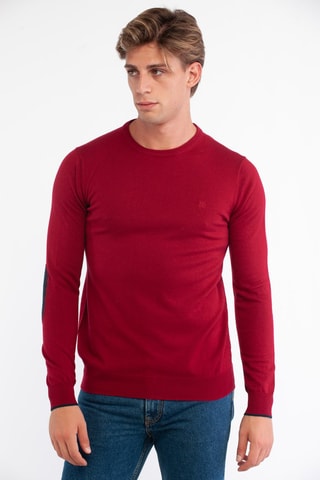 Wollen Trui - Bordeauxrood - Harmont & Blaine Jeans Jeans