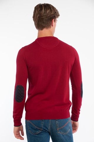 Wollen Trui - Bordeauxrood - Harmont & Blaine Jeans Jeans