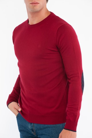 Wollen Trui - Bordeauxrood - Harmont & Blaine Jeans Jeans