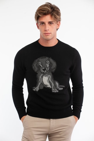Pull en laine - Noir - Harmont & Blaine