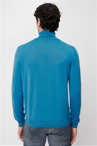 Pull en laine - Bleu - Harmont & Blaine