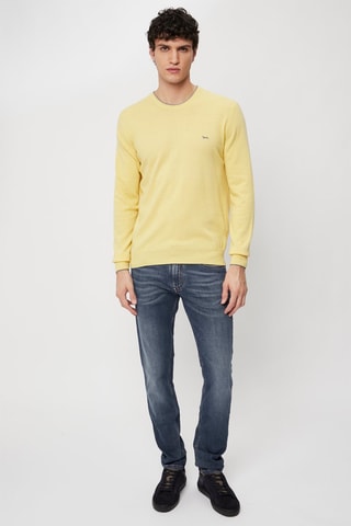 Pull en laine et cachemire - Jaune - Harmont & Blaine
