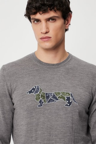 Pull en laine - Gris - Harmont & Blaine