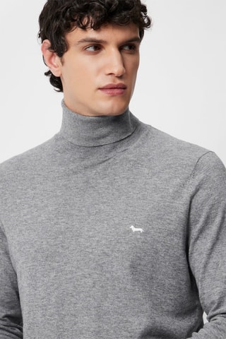 Sous-pull en laine - Gris - Harmont & Blaine