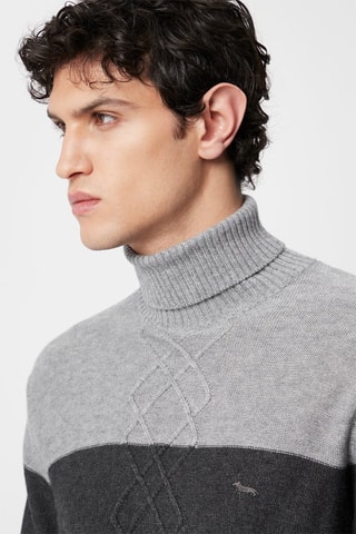 Pull en laine - Gris - Harmont & Blaine