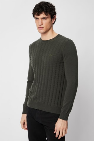 Pull en laine - Kaki - Harmont & Blaine