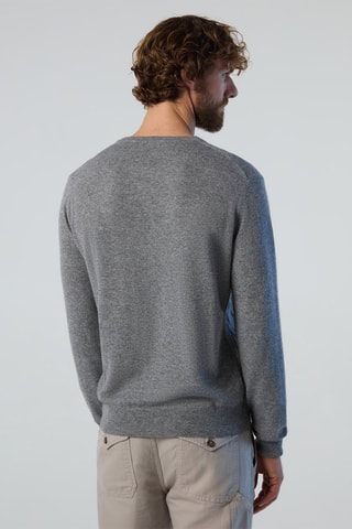 Pull en laine et cachemire - Gris chiné - North Sails