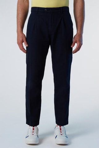 Pantalon regular en lin - Bleu nuit - North Sails