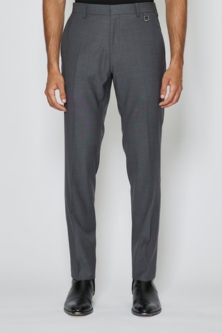 Pantalon en laine vierge Motino - Gris - Richmond