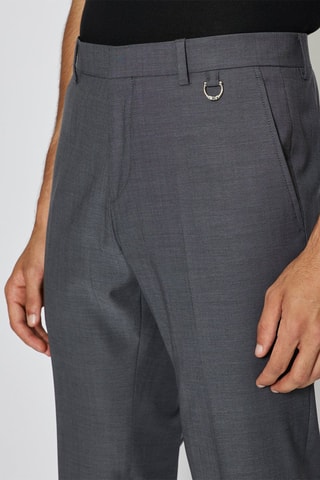 Pantalon en laine vierge Motino - Gris - Richmond