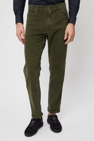 Pantalon droit - Vert olive - Harmont & Blaine