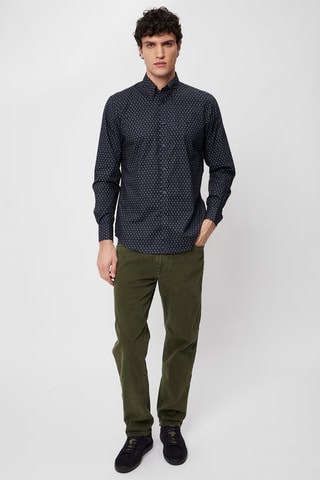 Pantalon droit - Vert olive - Harmont & Blaine