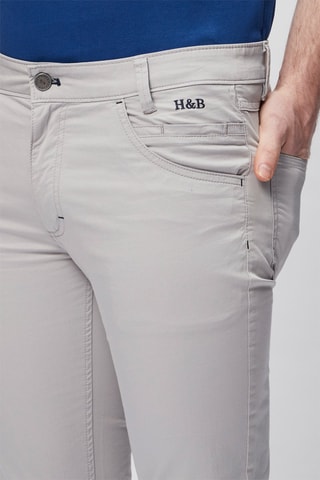 Pantalon droit - Gris clair - Harmont & Blaine