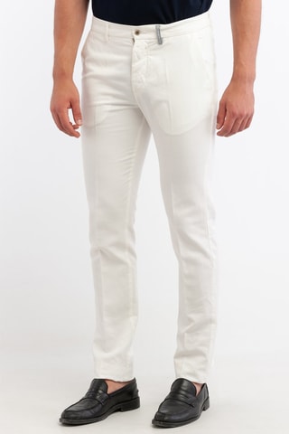 Pantalon en lin - Blanc - Harmont & Blaine